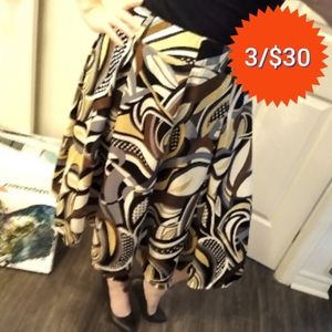 Retro circle skirt